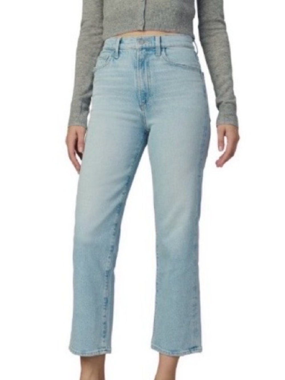 Joe's Jeans Light Blue Straight Leg High-Rise Jeans/NEW